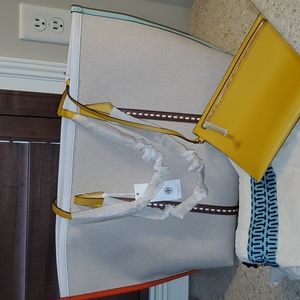 Tory Burch Perry Canvas Oversize Tote NWT